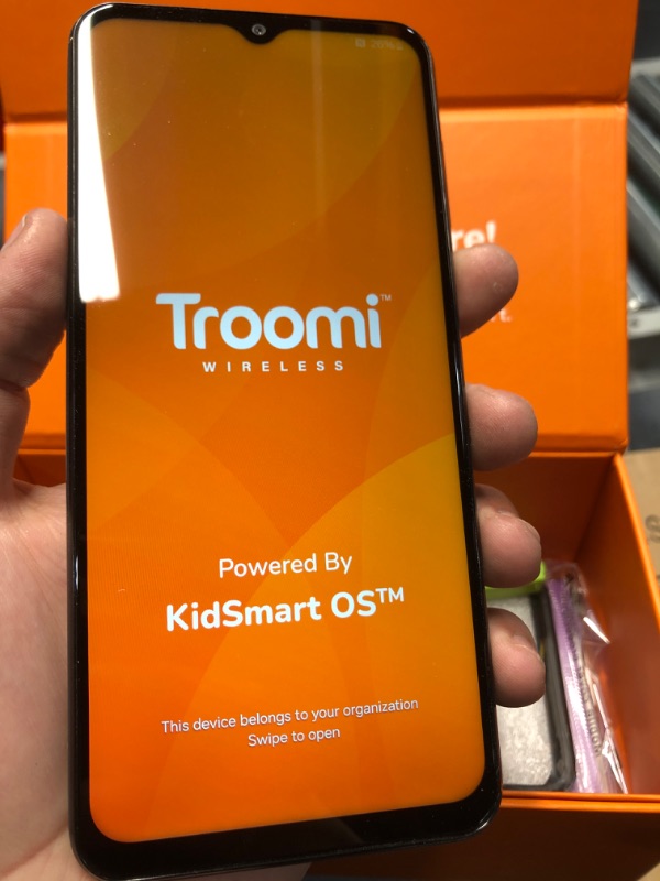 Photo 1 of Troomi Wireless Smart Phone for Kids | GPS Tracker, Safe Browser and Apps | 64GB Samsung A14 5G | Includes Case & Screen Protector | Phone Grows with Your Child | Activation Required