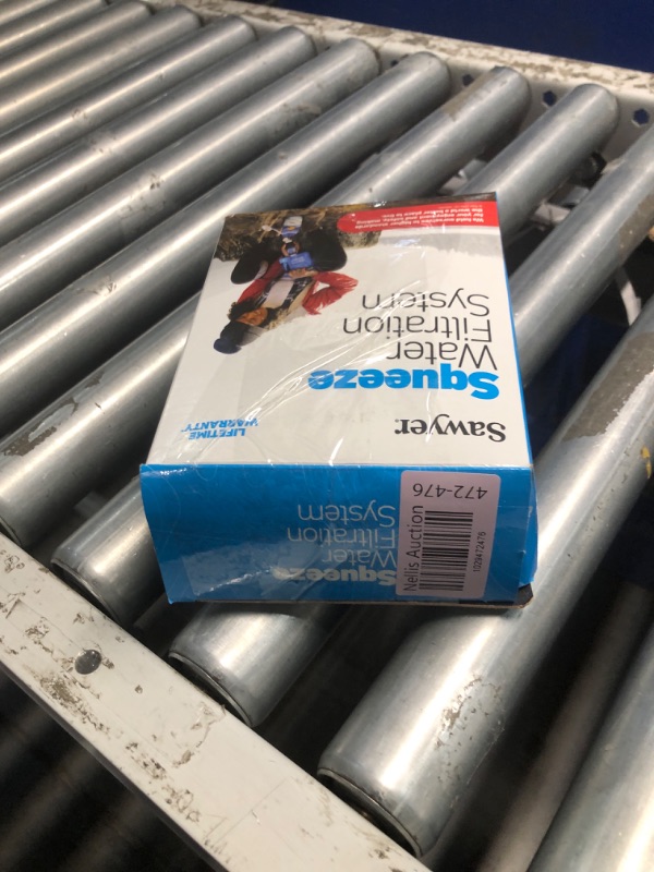 Photo 3 of *SEE NOTES* Sawyer Products Water Filtration System w/ Two 32oz Squeeze Pouches, Straw, and Hydration Pack Adapter