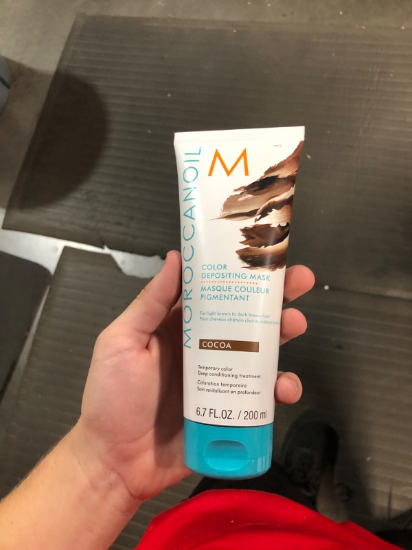 Photo 2 of ***NON REFUNDABLE***Moroccanoil Color Depositing Mask, Cocoa, 6.7 oz