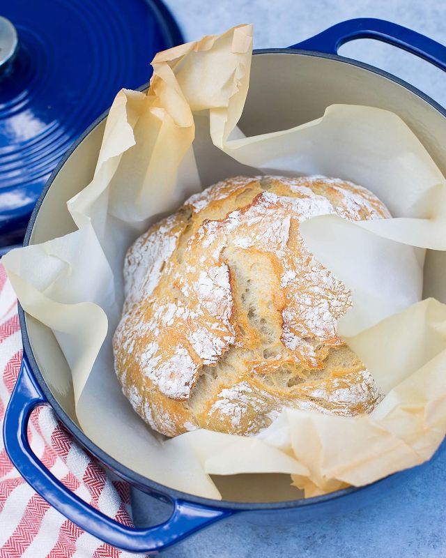 Photo 3 of (READ FULL POST) Lodge Cast Iron Dutch Oven 6 qt Indigo