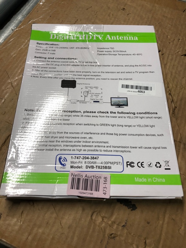 Photo 4 of ?TV ANTENNA - 920+ MILES LONG RANGE ?2024 TV antenna with Amplifier Signal Booster! Indoor tv Antenna receive local channels. Built-in 2024 NEWST VERSION