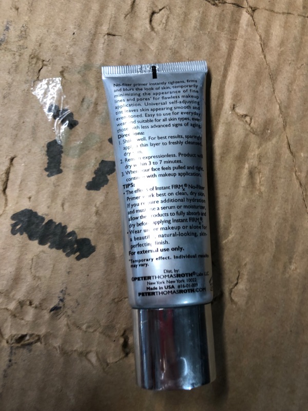 Photo 3 of ***NON REFUNDABLE***
Peter Thomas Roth | Instant FIRMx No-Filter Primer, Instant Skin Tightener, Instant Skin Firmer, Makeup Primer For Face, Blurring Face Primer