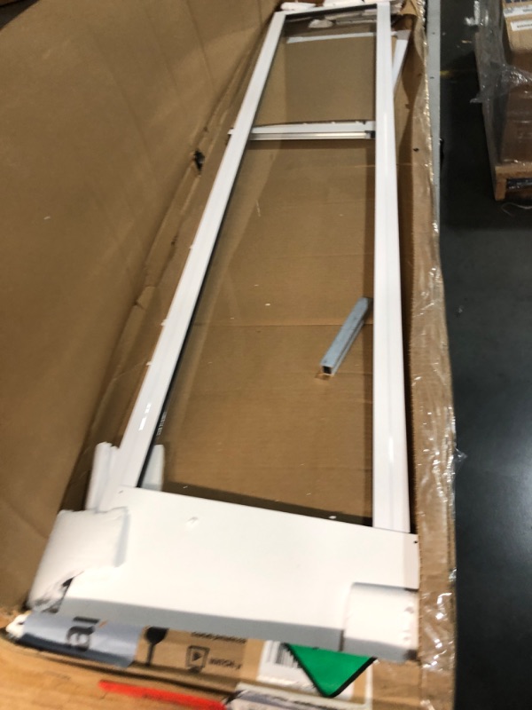 Photo 2 of ***USED - LIKELY MISSING PARTS - UNABLE TO VERIFY FUNCTIONALITY***
PetSafe 1-Piece Sliding Glass Door for Dogs and Cats - Fits 81 in to 96 in Patio Panel Sliding Glass Doors - Adjustable Frame - No Cutting DIY Installation - Pet Door Great for Apartments 