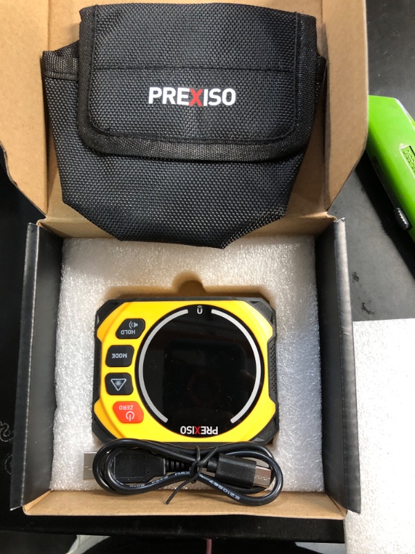 Photo 4 of (READ FULL POST) PREXISO 3-in-1 Digital Angle Gauge Magnetic with Laser Level, Rechargeable Digital Level, 0-90° & 0-180° Range, Angle Finder with Cross Line for Woodwork, Saw, Construction, Hanging Frames & Pictures