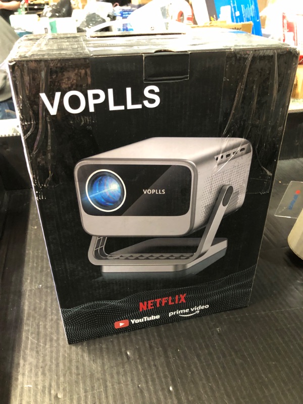 Photo 7 of [Netflix Officially and AI Auto Focus] VOPLLS 4K Projector with WiFi and Bluetooth