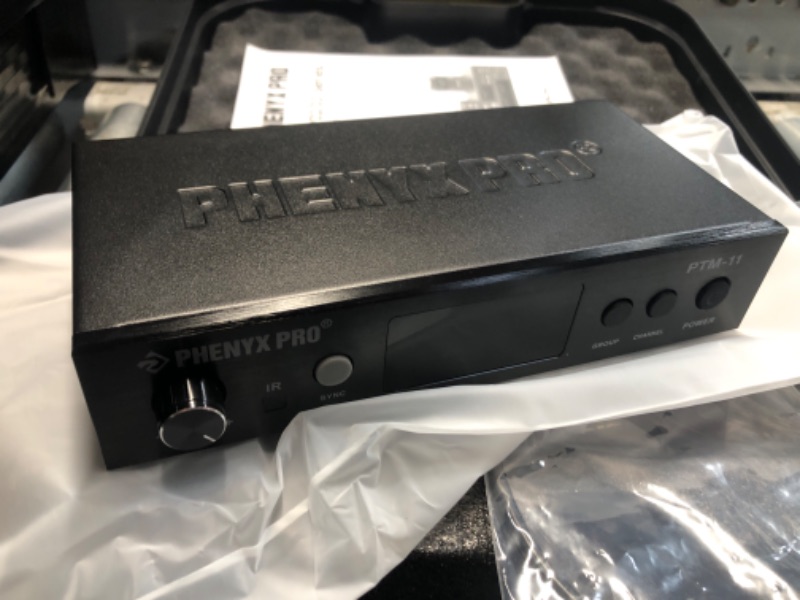 Photo 4 of (READ FULL POST) Phenyx Pro UHF Mono Wireless in-Ear Audio Monitor System