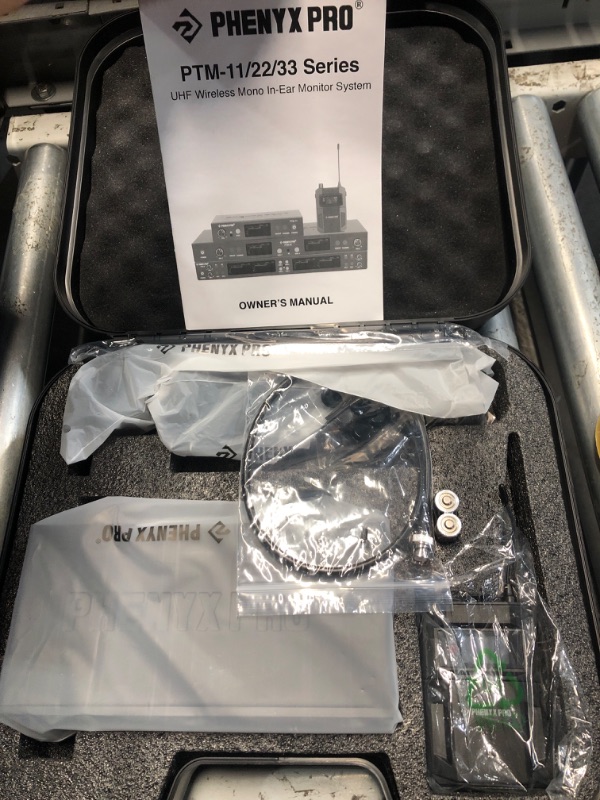 Photo 3 of (READ FULL POST) Phenyx Pro UHF Mono Wireless in-Ear Audio Monitor System