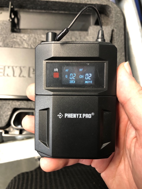 Photo 2 of (READ FULL POST) Phenyx Pro UHF Mono Wireless in-Ear Audio Monitor System