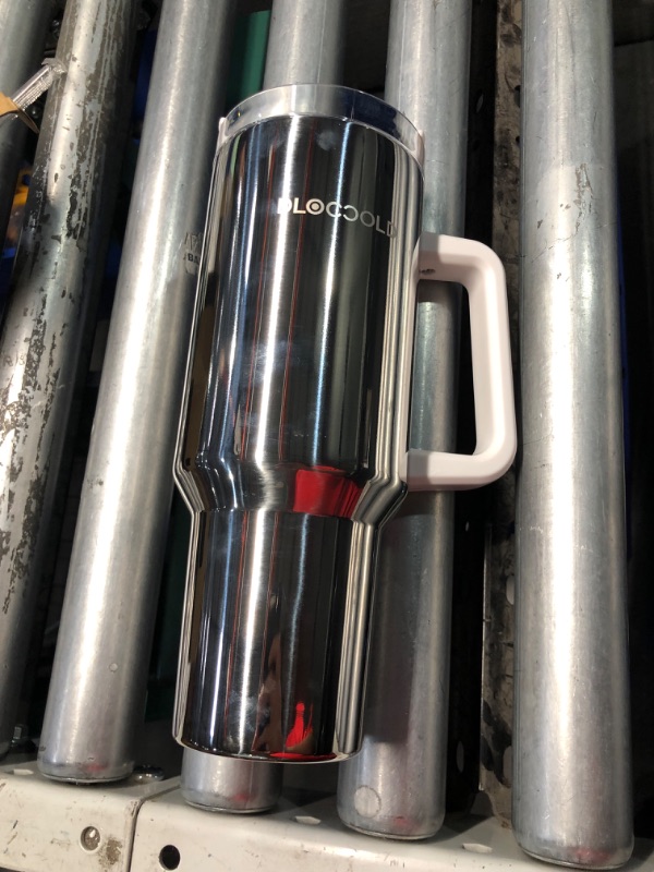 Photo 1 of ***USED - LIKELY MISSING PARTS - UNABLE TO VERIFY FUNCTIONALITY***
DLOCCOLD 40 oz Tumbler with Handle, Insulated Coffee Tumbler with Lid and Straw, Car Cup Holder Friendly (Tangerine Sunset)