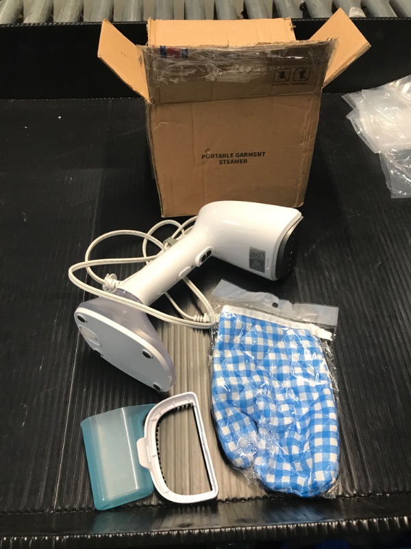 Photo 2 of **READ NOTES**
Steamer for Clothes - 1800W Powerful Steam, 2 Modes for Wet and Dry Ironing, 20-Second Fast Heat-up 120V .Blue