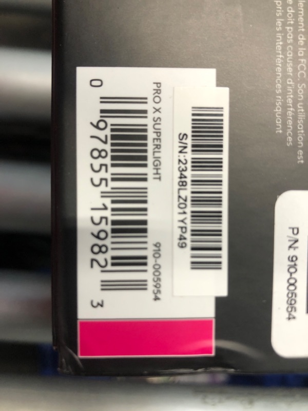 Photo 3 of ***MISSING DONGLE*** Logitech G PRO X SUPERLIGHT Wireless Gaming Mouse (Pink)