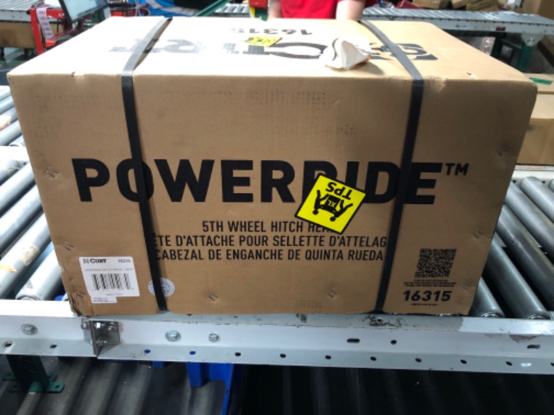 Photo 1 of ***FACTORY SEALED***CURT 16315 PowerRide 30K 5th Wheel Hitch Head, Legs or Roller Required, 30,000 lbs