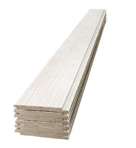 Photo 1 of ***TRUCK/TRAILER PICKUP ONLY***
(15 Cases) 3/4 in. x 7 in. x 8 ft. Barn Wood Shiplap Board (6pk Per box )