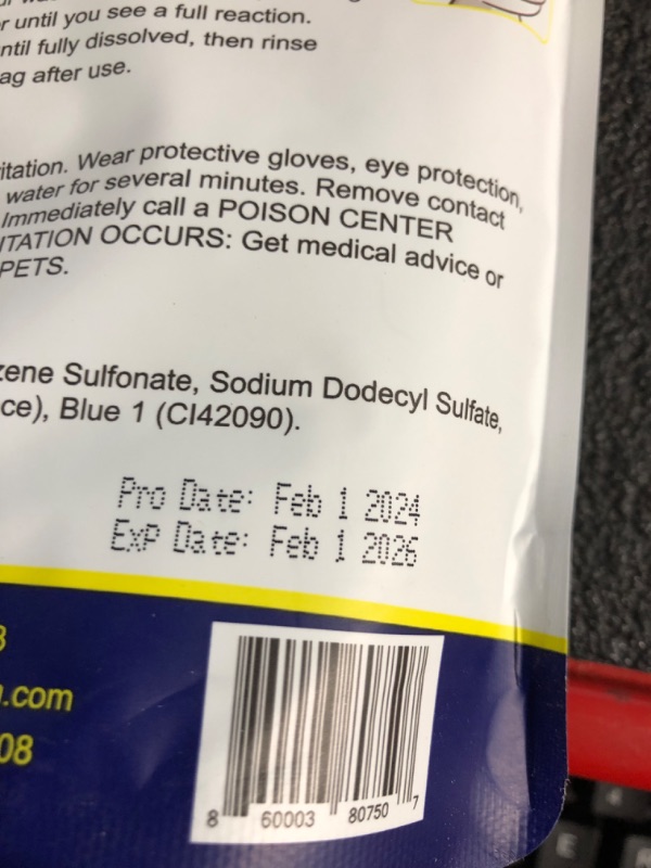 Photo 2 of ***(EXP: February 2026 )NONREFUNDABLE***Toilet Cleaner - Self Activating Miracle Powder for Toilet Bowl Cleaning, 12 Ounce (Pack of 1)