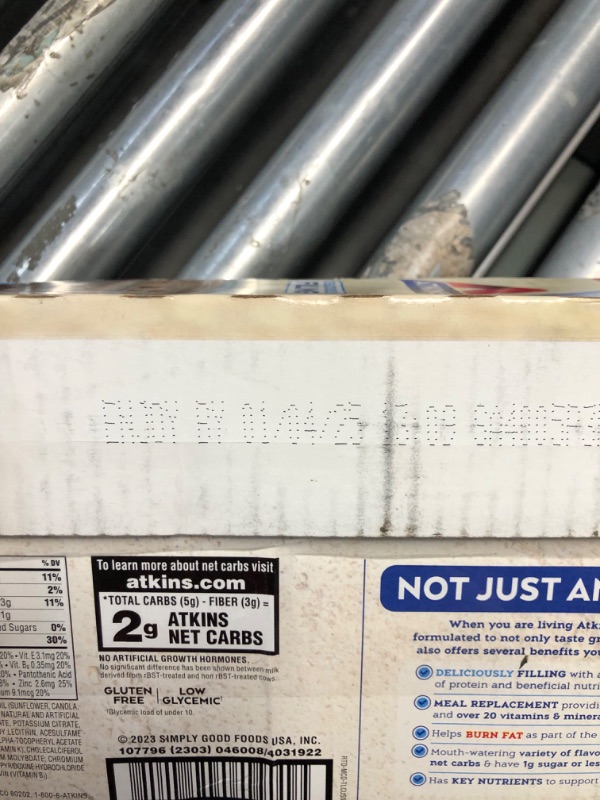 Photo 3 of ***(EXP: January 4th, 2025) NONREFUNDABLE*** Atkins Milk Chocolate Delight Protein Shake, 15g Protein, Low Glycemic, 2g Net Carb, 1g Sugar, Keto Friendly, 12 Count