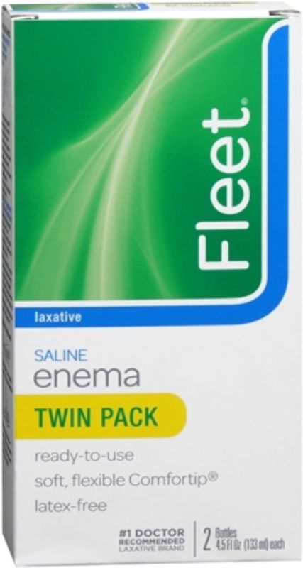 Photo 1 of ***(EXP: October 2026 )NONREFUNDABLE***Fleet Saline Enema Twin Pack 9 oz (Pack of 3)