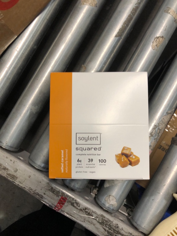 Photo 3 of ***(EXP:07/24 )NONREFUNDABLE***Soylent Snack Mini Protein Bars - Salted Caramel, 1g sugar, Protein Bars, Gluten Free, 6g of Vegan Energy - 24 count