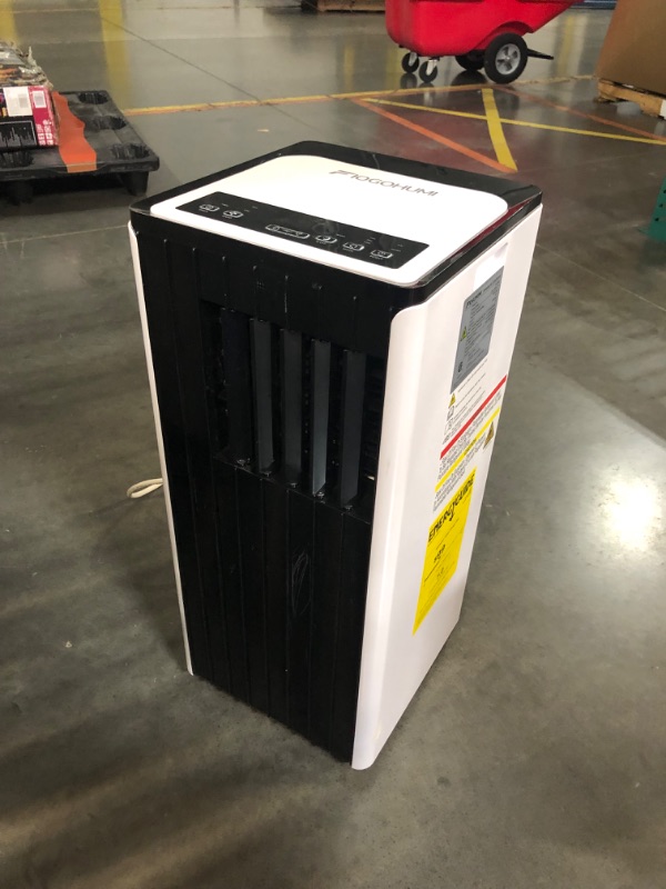 Photo 8 of ***DAMAGED - NO PACKAGING - SEE COMMENTS***
FIOGOHUMI 10000BTU Portable Air Conditioners - Portable AC Unit with Built-in Dehumidifier Fan Mode for Room up to 350 sq.ft. - Room Air Conditioner with 24H Timer & Remote Control Window Mount Kit