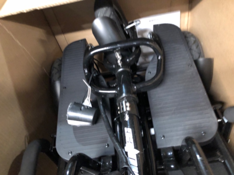 Photo 1 of **MISSING KEY** **PARTS ONLY** NON -FUNCTIONAL***
MotoTec Folding Mobility Electric Trike 48v 700w Dual Motor Lithium Black