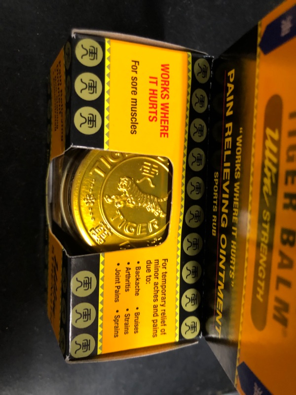 Photo 3 of ***NON REFUNDABLE******FACTORY SEALED***Tiger Balm Ultra Strength 0.63 oz 