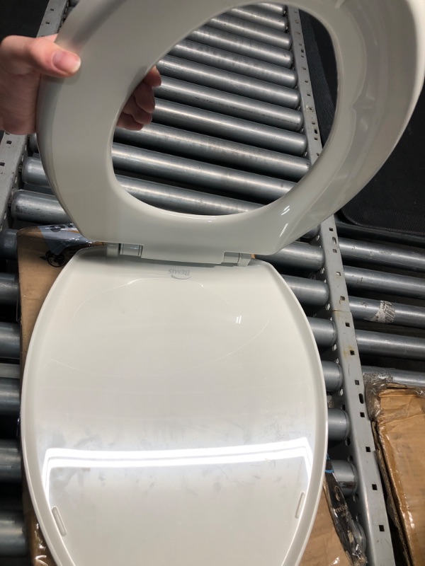 Photo 3 of ***STOCK PHOTO REFERENCE ONLY*** White Toilet Seat