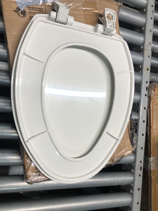 Photo 2 of ***STOCK PHOTO REFERENCE ONLY*** White Toilet Seat