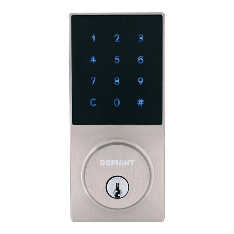 Photo 1 of ***FACTORY SEALED***Slim Satin Nickel Electronic Touchpad Deadbolt
