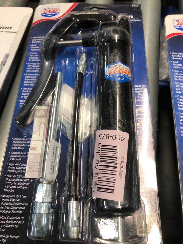 Photo 2 of ***FACTORY SEALED***Lucas Oil Heavy Duty Mini Grease Gun, 3 oz