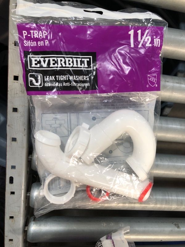 Photo 1 of (2 PACK) Everbilt leak tight washers P-trap 1.5in  
