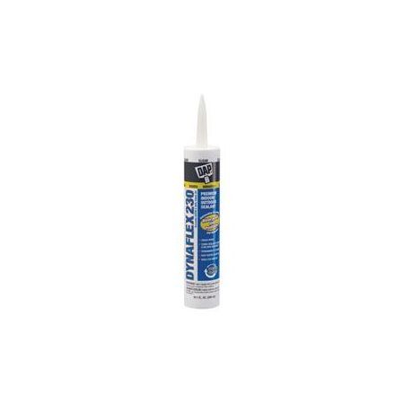 Photo 1 of (pack of 3) DAP Dynaflex 230 Premium Indoor/Outdoor Sealant 10.1 Oz Clear Silicone Latex
