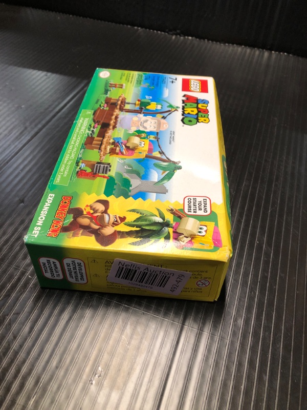 Photo 2 of ***FACTORY SEALED***LEGO Super Mario Dixie Kong’s Jungle Jam Expansion Set 71421, Super Mario Gift Set for Boys and Girls Ages 7-9, Buildable Toy Game Featuring 2 Brick Built Super Mario Figures with Musical Accessories