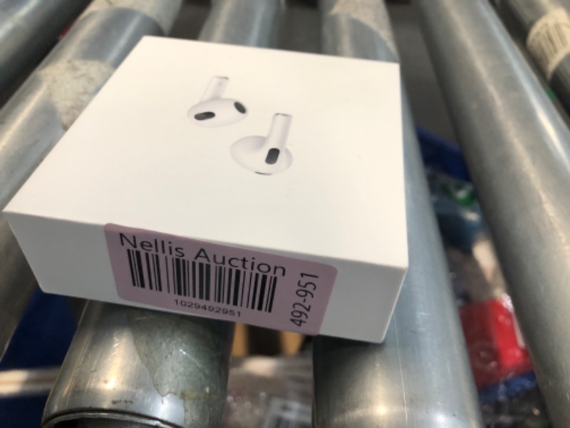 Photo 2 of ***FACTORY SEALED***
Apple AirPods Pro (2nd Generation) Wireless Ear Buds with USB-C Charging, Up to 2X More Active Noise Cancelling Bluetooth Headphones, Transparency Mode, Adaptive Audio, Personalized Spatial Audio
