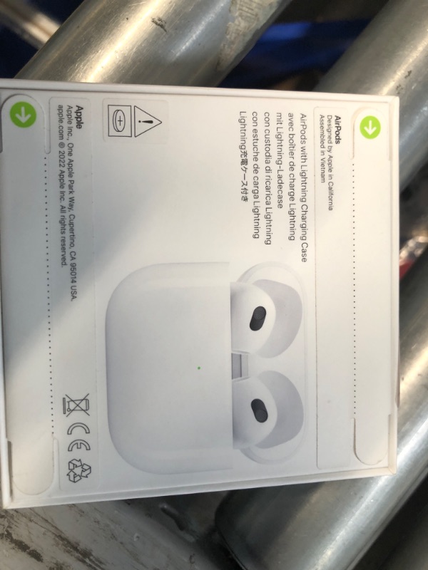 Photo 3 of ***FACTORY SEALED***
Apple AirPods Pro (2nd Generation) Wireless Ear Buds with USB-C Charging, Up to 2X More Active Noise Cancelling Bluetooth Headphones, Transparency Mode, Adaptive Audio, Personalized Spatial Audio
