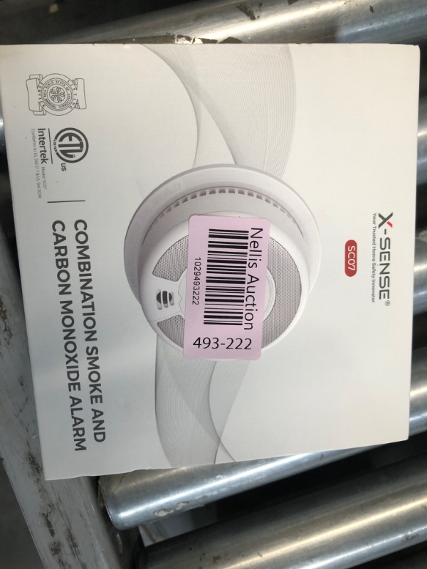 Photo 3 of (READ FULL POST) X-Sense 10-Year Battery Combination Smoke Carbon Monoxide Alarm Detector with Large LCD Display (Standalone Model) Standalone Model 1-Pack