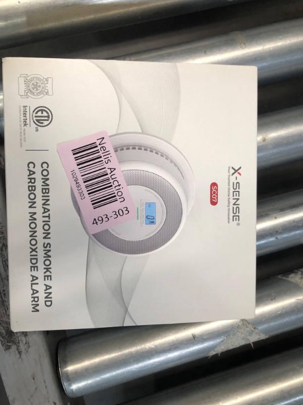 Photo 4 of (READ FULL POST) X-Sense 10-Year Battery Combination Smoke Carbon Monoxide Alarm Detector with Large LCD Display (Standalone Model) Standalone Model 1-Pack