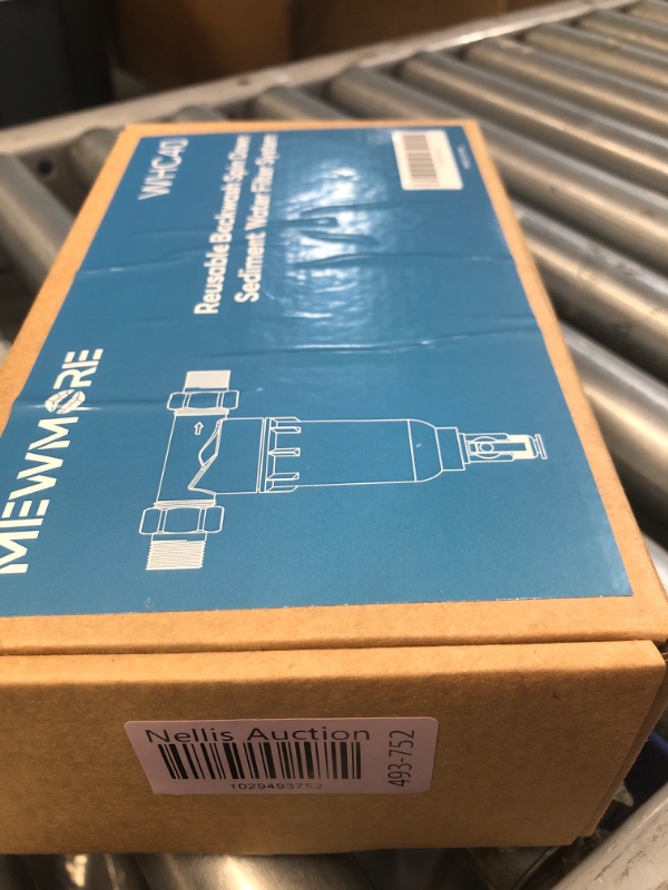 Photo 4 of **USED MISSING PARTS**WHC40 Sediment Filter, 40 & 100 & 200 Micron Reusable Spin Down Sediment Water Filter, Whole House Water Filter for Well Water, Home Pre-filtration System, 1" MNPT + 3/4" FNPT + 3/4"MNPT
