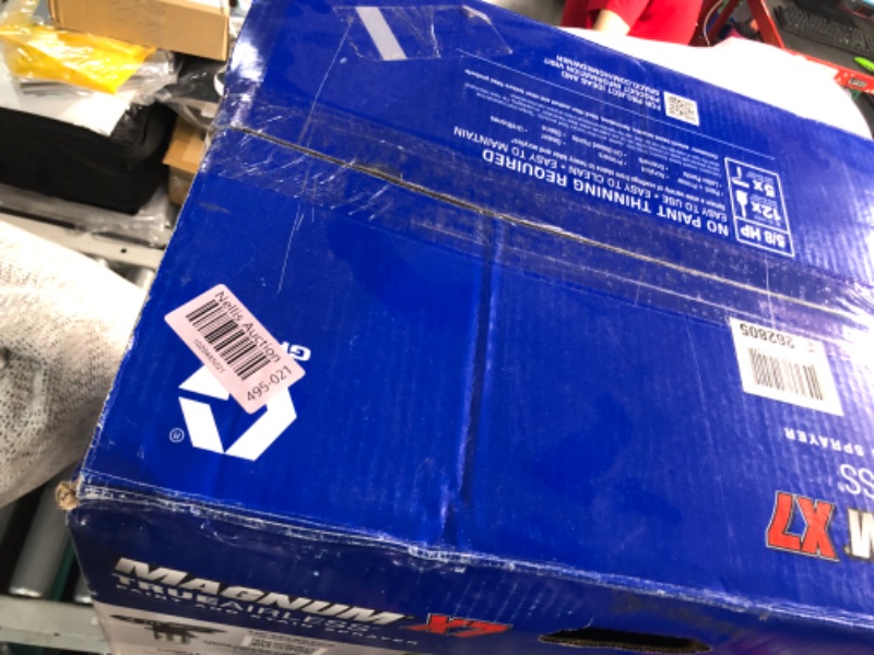 Photo 1 of ***HEAVILY USED - MISSING SPRAY GUN AND SUCTION HOSE - UNABLE TO TEST - SEE PICTURES***
Graco Magnum X7 Electric Stationary Airless Paint Sprayer