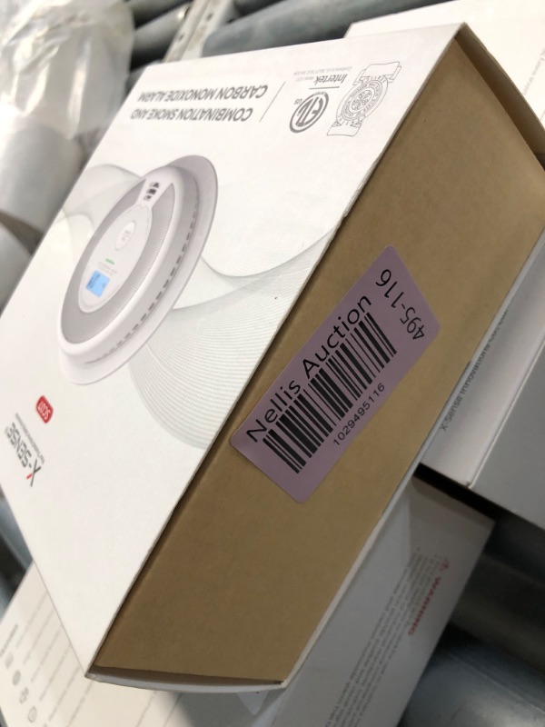 Photo 3 of ***FACTORY SEALED***X-Sense 10-Year Battery Combination Smoke Carbon Monoxide Alarm Detector with Large LCD Display (Standalone Model)