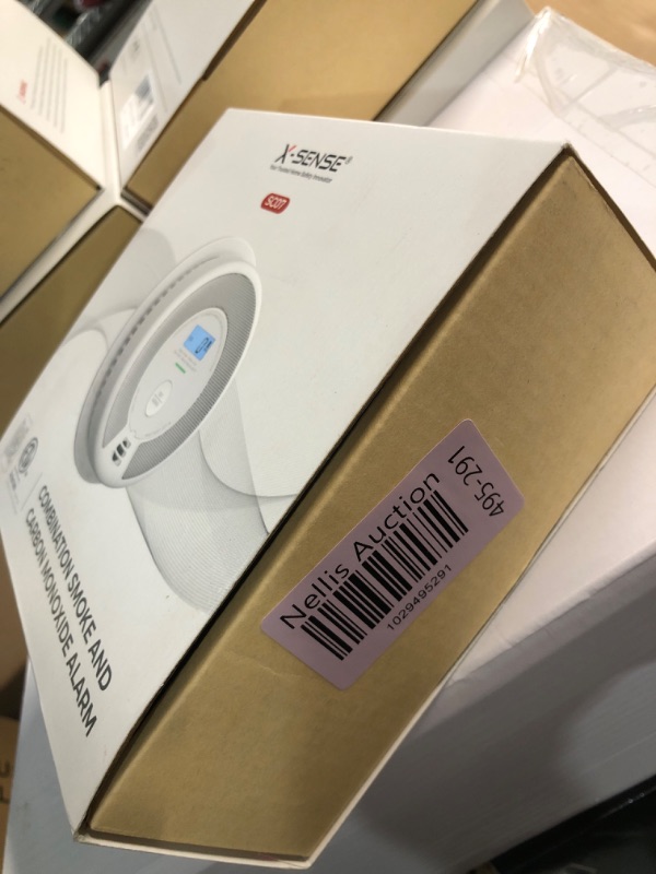 Photo 3 of ***FACTORY SEALED***X-Sense 10-Year Battery Combination Smoke Carbon Monoxide Alarm Detector with Large LCD Display (Standalone Model)