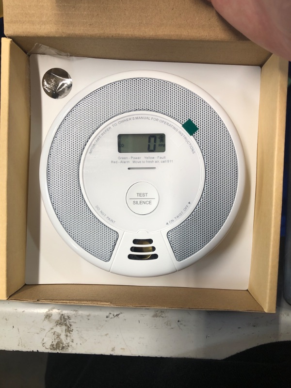 Photo 2 of (READ FULL POST) X-Sense 10-Year Battery Combination Smoke Carbon Monoxide Alarm Detector with Large LCD Display (Standalone Model)