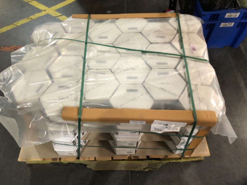 Photo 2 of ***PALLETIZED ITEM - TRUCK/TRAILER PICKUP ONLY - SEE PICTURES***
84 Cases of Satori Nouveau Greige Hexagon 7-in x 8-in Matte Porcelain Encaustic Floor and Wall Tile (0.28-sq. ft/ Piece), 10 Tiles Per Case