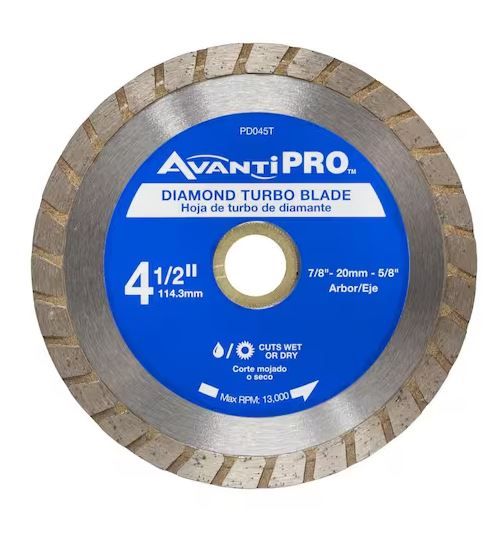 Photo 1 of ***STOCK PHOTO REFERENCE ONLY***4-1/2 in. Turbo Diamond Blade 2 pack
