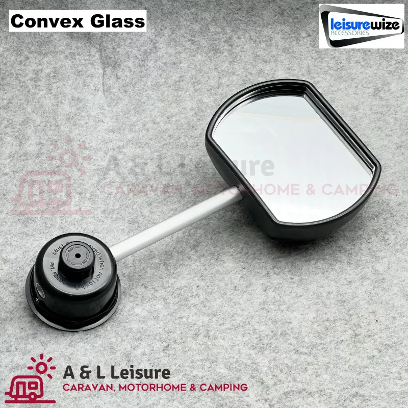 Photo 1 of ***STOCK PHOTO REFERENCE ONLY***Suck It And See Towing Mirror Stick On Extension Caravan COVEX Glass - LWACC36

