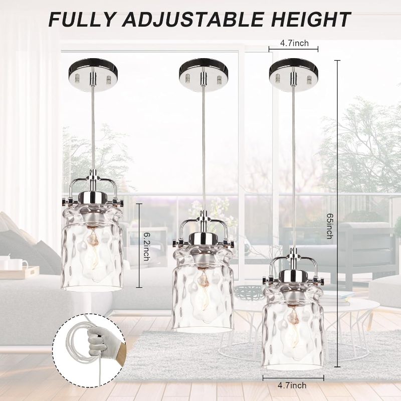 Photo 1 of (READ FULL POST) Darkaway Modern Hanging Pendant Lights, Hanging Light Fixtures Over Kitchen Island (SINGLE)