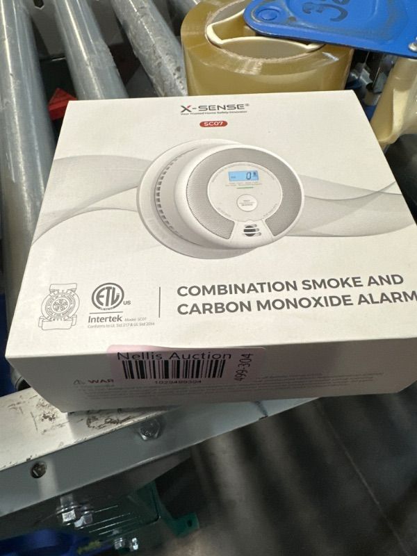 Photo 4 of (READ FULL POST) X-Sense 10-Year Battery Combination Smoke Carbon Monoxide Alarm Detector 