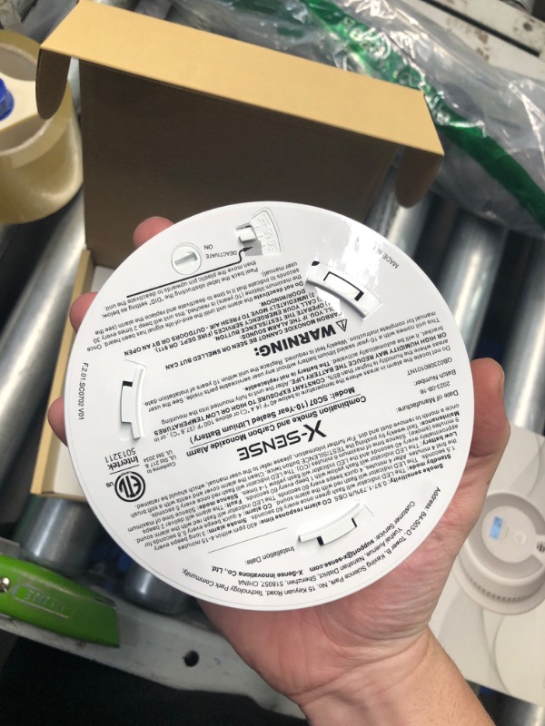 Photo 3 of (READ FULL POST) X-Sense 10-Year Battery Combination Smoke Carbon Monoxide Alarm Detector 