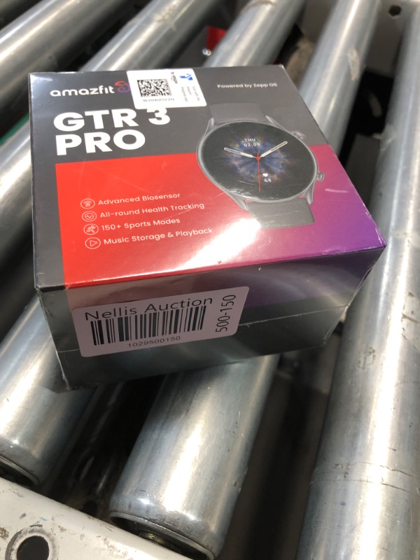 Photo 2 of ***FACTORY SEALED***Amazfit GTR 3 Pro Smartwatch Infinite Black