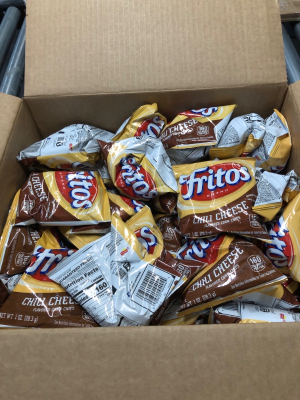 Photo 4 of ***NON REFUNDABLE*** BEST BY 7/2/24 Fritos Corn Chips, Chili Cheese, 1 Ounce (Pack of 40)