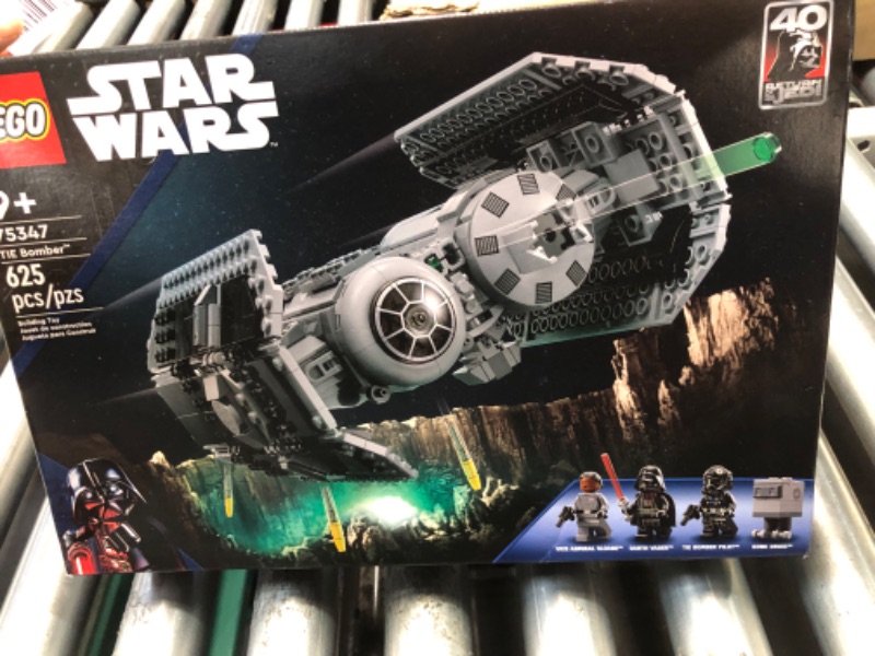 Photo 2 of ***FACTORY SEALED***LEGO Star Wars TIE Bomber Starfighter Buildable Toy 75347