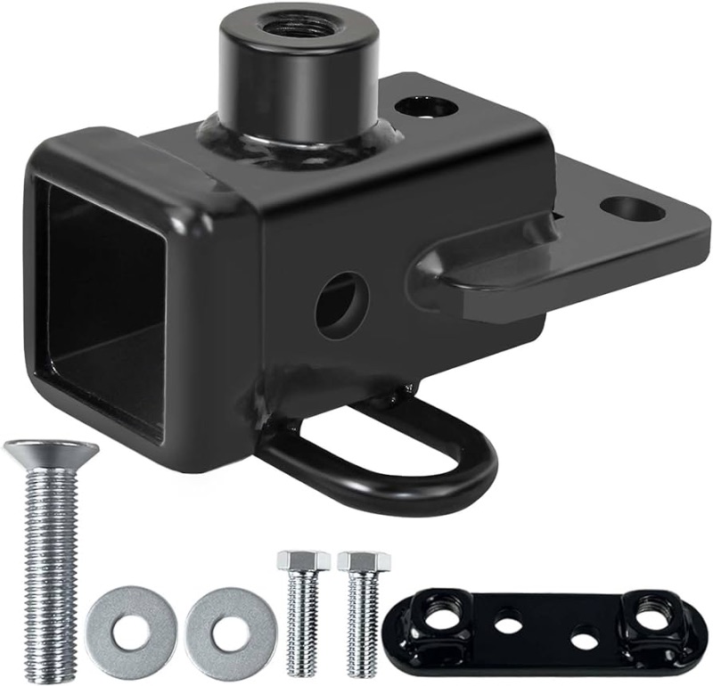 Photo 1 of * MISSING HARDWARE* 13419 Trailer Hitch Receiver, Class 3 Trailer Hitch, 2" Receiver, Compatible with Dodge Ram 1500(2019-2024), Trailer Hitch Kit can Accept a Ball Mount, Cargo Carrier, Bike Rack, Tow Hook ect.